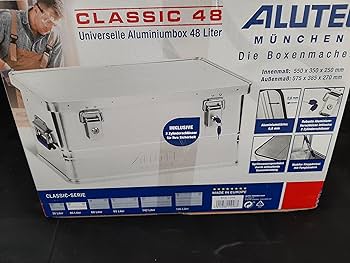 ALUTEC CLASSIC 48 ユニバーサルボックス 48リットル Containeering Vol.1 / Alutec 48L – wanderout